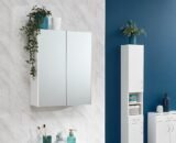 Moritz TWO DOOR MIRRORED CUPBOARD