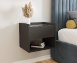 Harmony WALL MOUNTED PAIR OF BEDSIDE TABLES