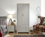 Lancaster 2 DOOR 2 DRAWER WARDROBE