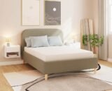 Florence BOUCLE OTTOMAN STORAGE BED