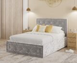 Hollywood FABRIC OTTOMAN BEDSTEAD