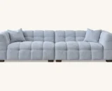 Aluxo Tribeca Sofa Range in Pearl Boucle Fabric